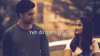 Ye dil mera ost lyrics | Shiraz Uppal | Sajal Ali | Ahad Raza Mir | Hum TV | Hum Drama Resimi