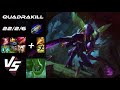 JUNGLE Kha'Zix vs Zac [QUADRAKILL] - NA Challenger Patch 26.10
