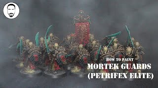 How to paint Mortek Guards (Petrifex Elite)