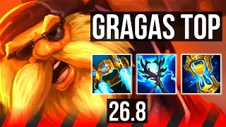 GRAGAS vs DARIUS (TOP) | 42K damage | EUW Master | 26.8