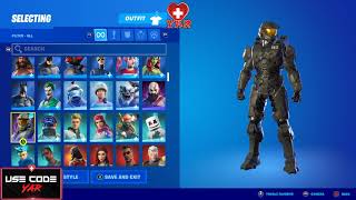 HOW TO GET MATTE BLACK STYLE OF MASTER CHIEF SKIN IN FORTNITE - NEW XBOX EXCLUSIVE!