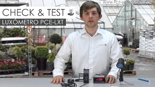 Presentación del medidor de luz PCE-LXT de #PCEInstruments screenshot 2