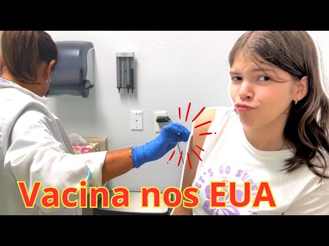 TOMANDO VACINA NOS ESTADOS UNIDOS, OBRIGATÓRIO PARA MATRÍCULA ESCOLAR !!