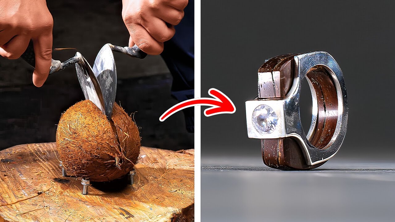 Transformations Créatives de Coquilles de Noix de Coco 🌿🥥 Donnez une — free download