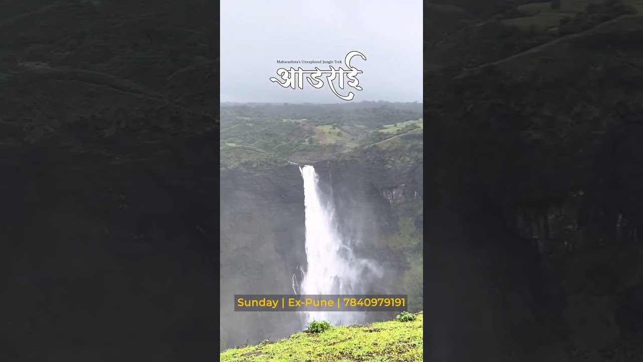 Through the jungle, to the waterfall - Aadrai's monsoon 🪄🌿⛰️🏞️😍 