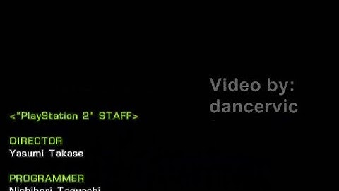 credits - "DDR FESTIVAL" (PS2 JAPAN)