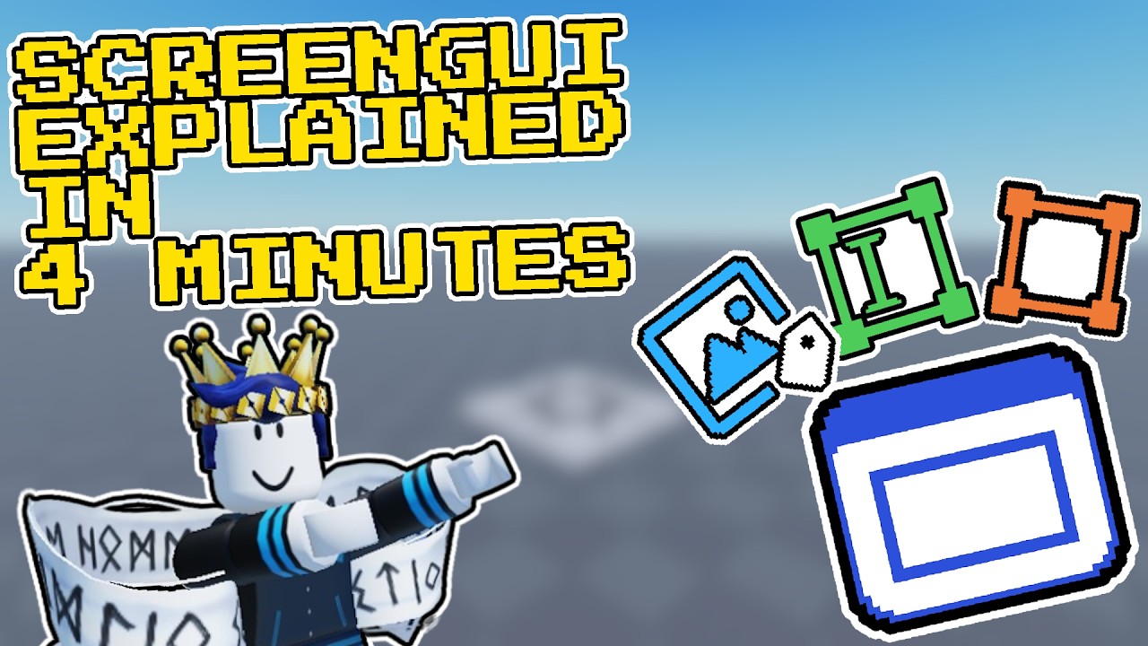 ScreenGUI Explained in 4 Minutes | A Short Roblox UI Tutorial for ...