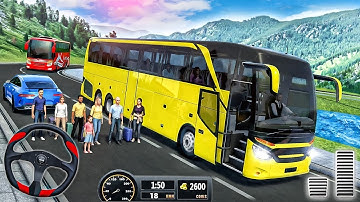 Offroad Bus Simulator 3D Game  - City Coach Bus Simulator Game 2025 - Andriod Gameplay