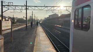 JR外房線誉田駅2番線7時34分発京葉線直通E233-5000番台ケヨ553編成＋ケヨF53編成連結準備。