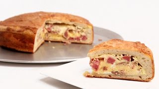 Mammas Pizza Rustica Recipe - Laura Vitale - Laura In The Kitchen Episode 891