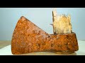 Restauración de de hacha antigua 🪓  muy oxidada