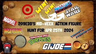 HUNTING and FINDING NEW  Figs April 25th Toy Hunt MORE TMNT MOTU  Star Wars and MORE!