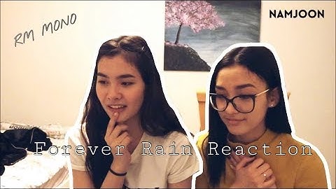RM | Forever Rain MV *REACTION*