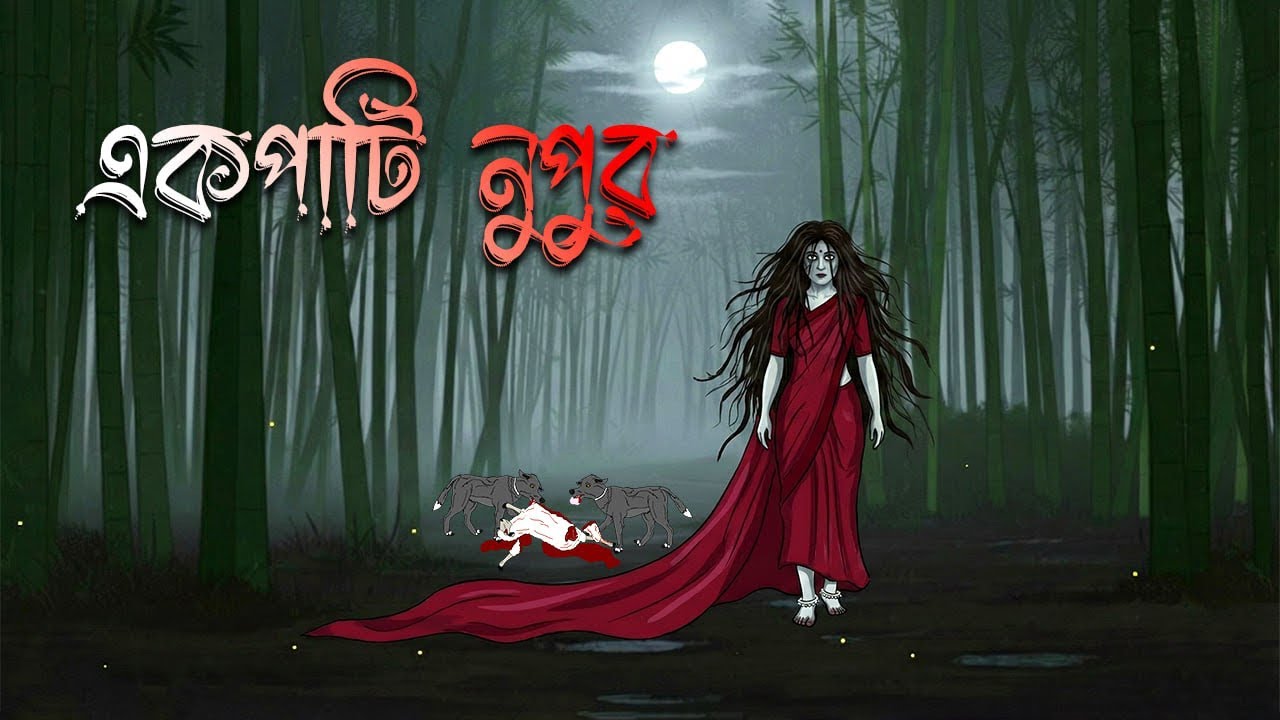 একপাটি নুপুর - Ekpati Nupur | Bangla bhuter cartoon | Vuter Katun | Bhoutik | Scary Animation