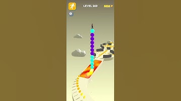 Stack Rider  - All levels Gameplay Android,iOS ( level 260) #shorts