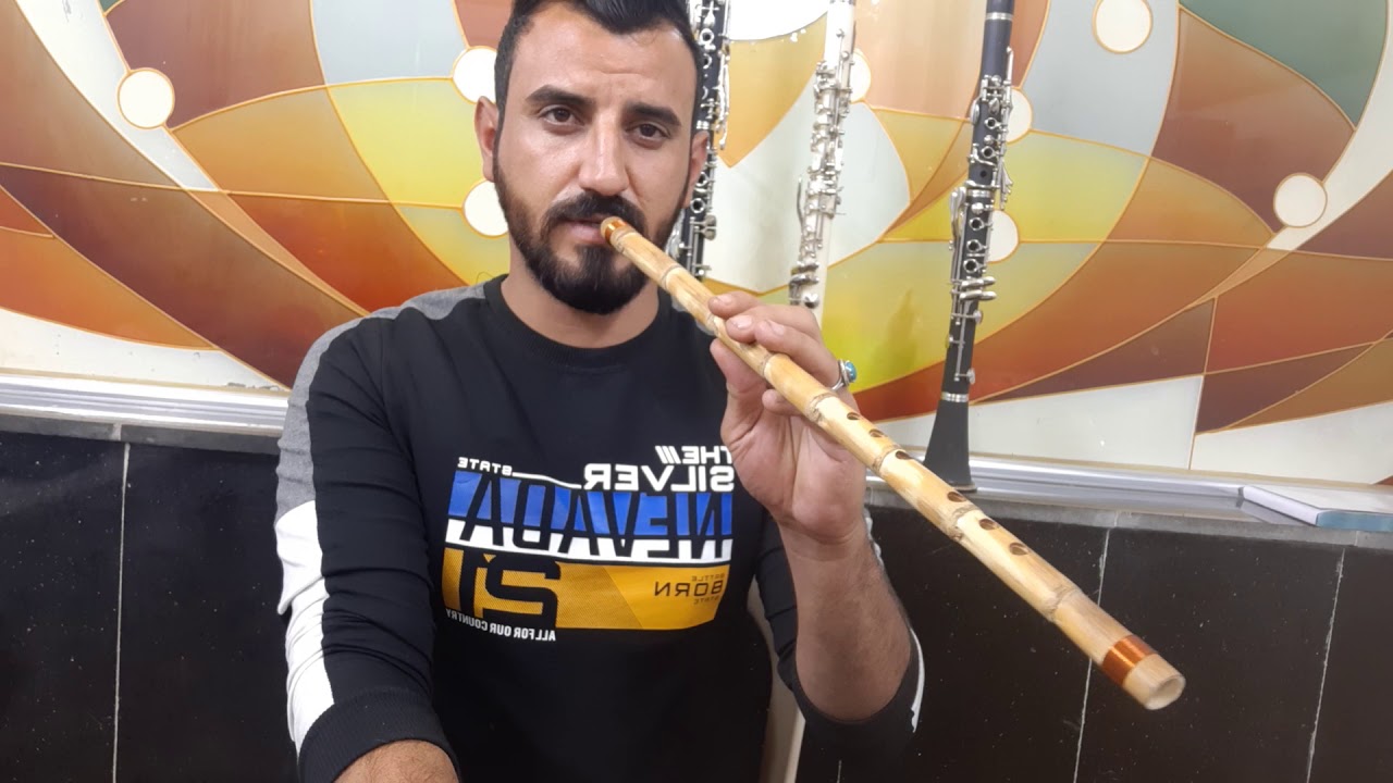 كيف تستخرج صوت الة الناي شرح مبسط وطريقة دمج صوت رى جواب مع جواب جواب عازف وصانع الناي احمد البابلي