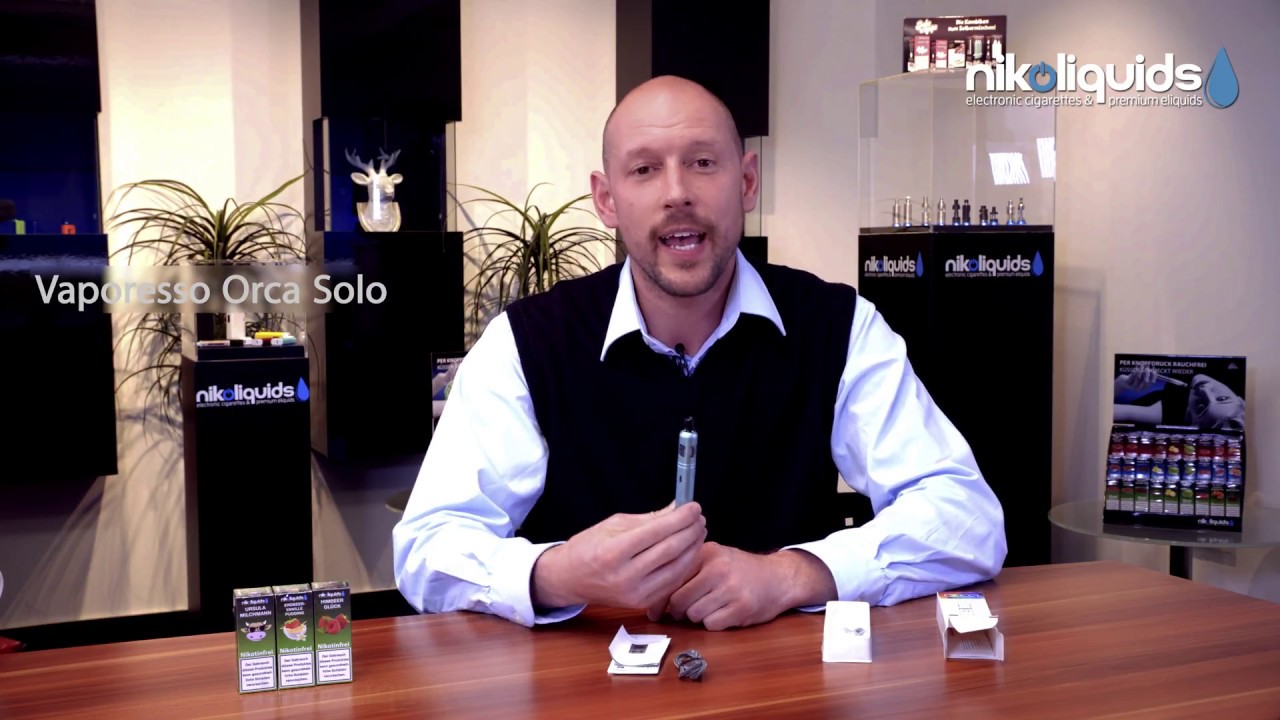 Vaporesso Orca Solo Tutorial // Niko Liquids Videoakademie