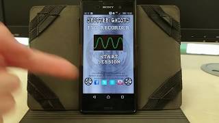 Spotted: Ghosts - EVP Recorder Version 4.2.4 - Overview and Tutorial screenshot 5