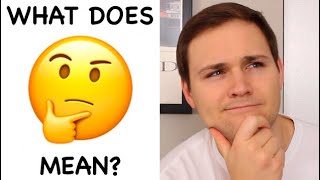 What Does The Thinking Face Emoji Mean? | Emojis 101 - Youtube