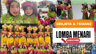 Adik Geilmya Lomba Menari Tradisional Bersama Teman-Teman Sekolah