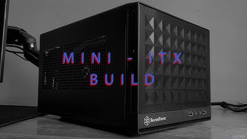 SilverStone SG13 Ryzen 5 RTX Mini-ITX Build with 120mm Noctua fan AIO