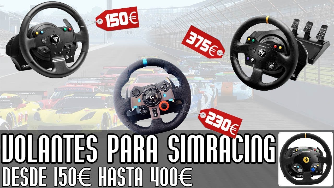 Mejores volantes de SimRacing del mercado - Volantes SimRacing