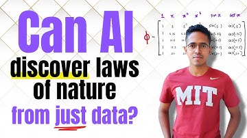 Can AI uncover laws of nature just using data? Introduction to symbolic regression.