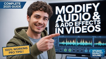 Hoe je audio kunt aanpassen en effecten kunt toevoegen aan video