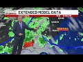 Toasty hot into the weekend; Staying dry