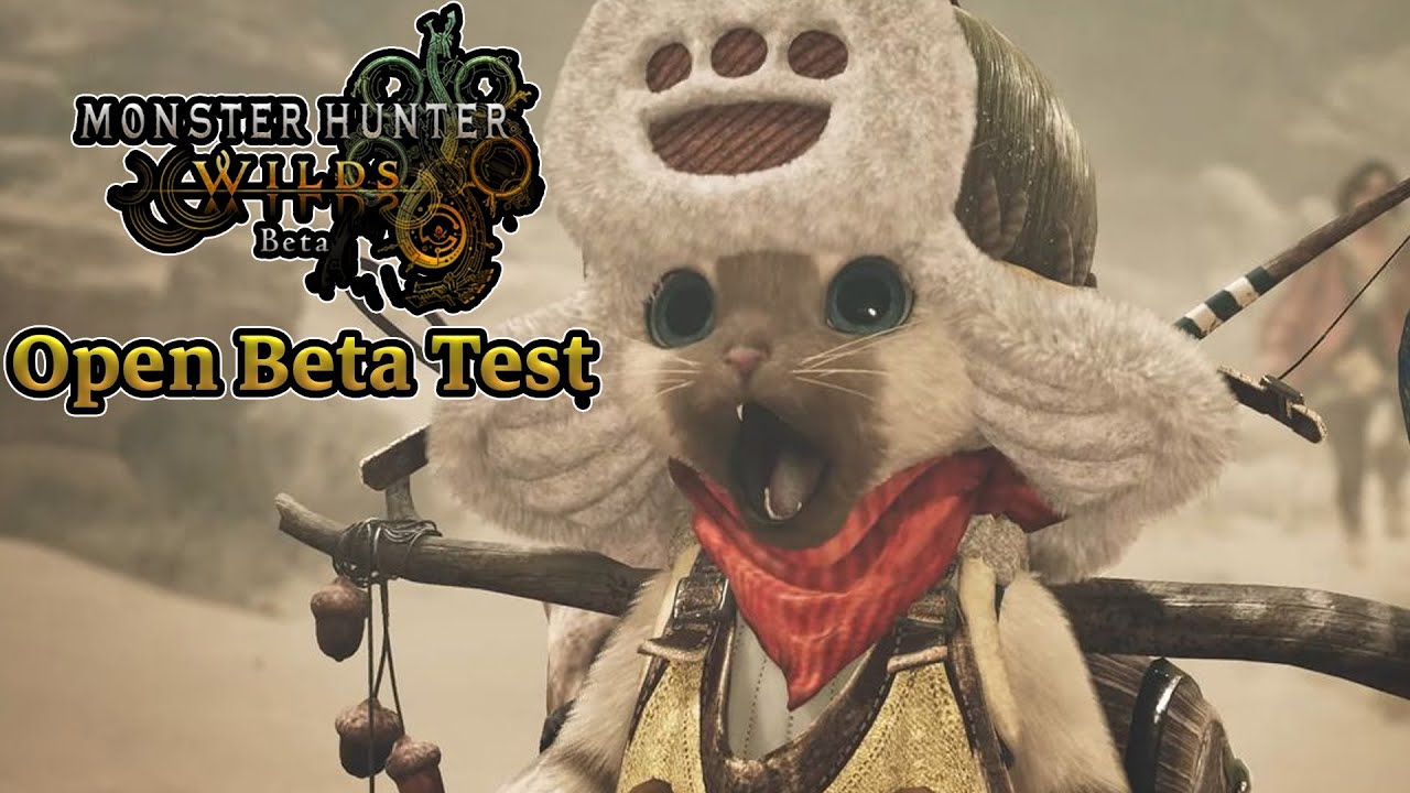 Monster Hunter wilds OPEN BETA 2 - LIVE #monsterhunterwilds - YouTube