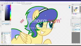 Fluttershy X Flash Commission {Base}