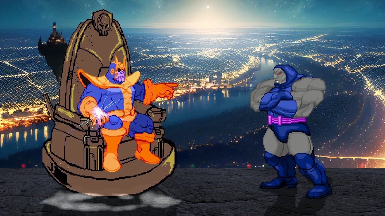 THANOS vs DARKSEID - Highest Level Amazing Fight!