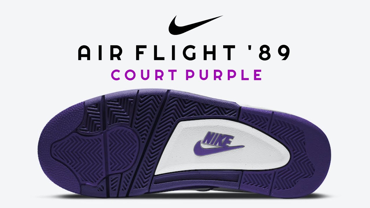 nike air flight 89 purple