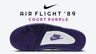 nike air flight 89 court purple