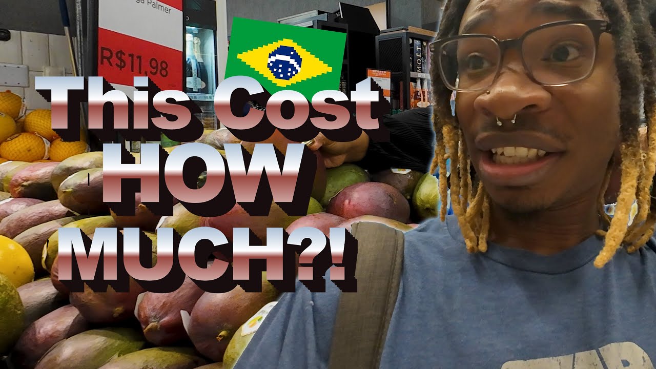 what do groceries 𝙖𝙘𝙩𝙪𝙖𝙡𝙡𝙮 cost in brazil? (São Paulo Store Tour 🇧🇷)