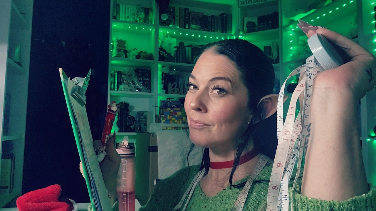 ASMR- Elf Measures You For A New Santa Suit 🎅📏 (You're Santa 🤭)
