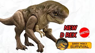 NEW JURASSIC WORLD SURVIVAL SUPER COLOSSAL D REX FIGURE REVEALED??