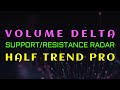 Ninjatrader 8 volume delta  supportresistance radar  half trend pro indicators