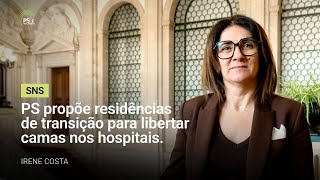 PS propõe residências de transição para libertar camas nos hospitais