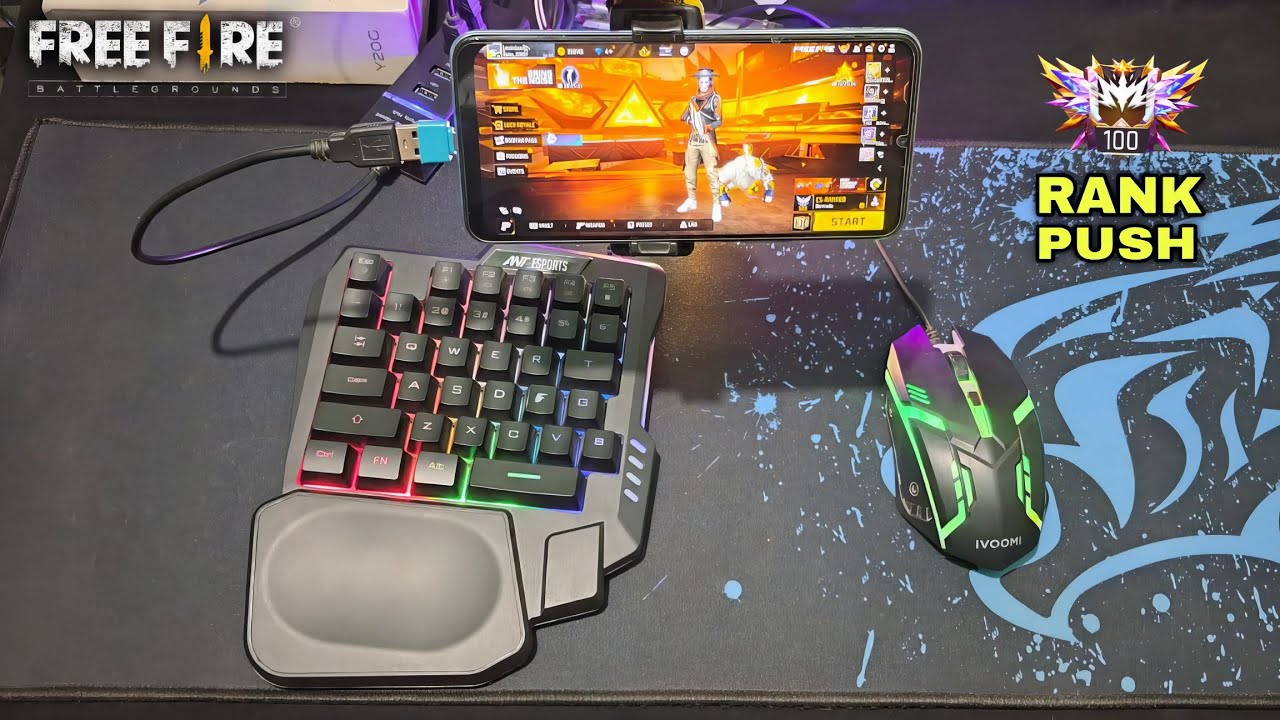 Keyboard mouse Mobile Gameplay 🔥