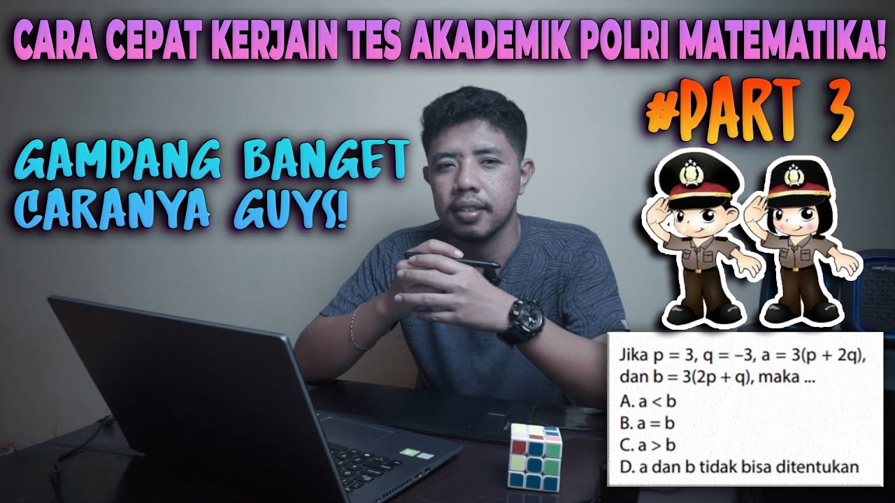 Soal Tes Kepribadian Bintara Polri : Contoh Soal Tes Akademik Brigadir