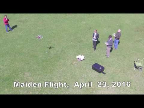 Video till Snubbe har skapat drönare med direktbildskamera