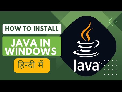 how to install java in windows machine in hindi - YouTube
