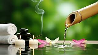 78 Flowing Bamboo Stream Peaceful Piano 💦 Deep Sleep Music Forest Night Relaxation Sweet Dreams 🌿