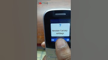 Restore factory reset settings in itel super guru 200 mobile // factory reset