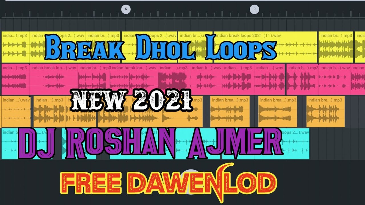 Break🔥 Dhol Loops 2021 New Break 🔥Pack🎵 DJ Roshan Ajmer