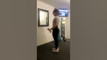 Dumbbell Half burpee to bicep curl MadisonMuscles