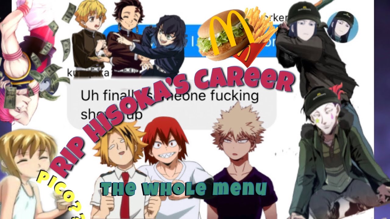 hxh texts ~ illumi gets a job at mc donalds