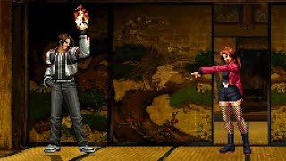 [KOF Mugen] Kyo Kusanagi VS Aoi Kusanagi