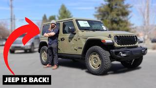 JEEP is SO BACK! //2026 Jeep Wrangler Willys 41'//